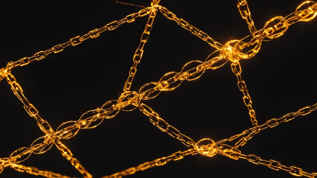 Dependency chain failure propagation diagram
